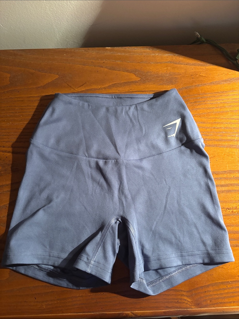 Gymshark High-Rise Performance Women’s Shorts - Slate Blue